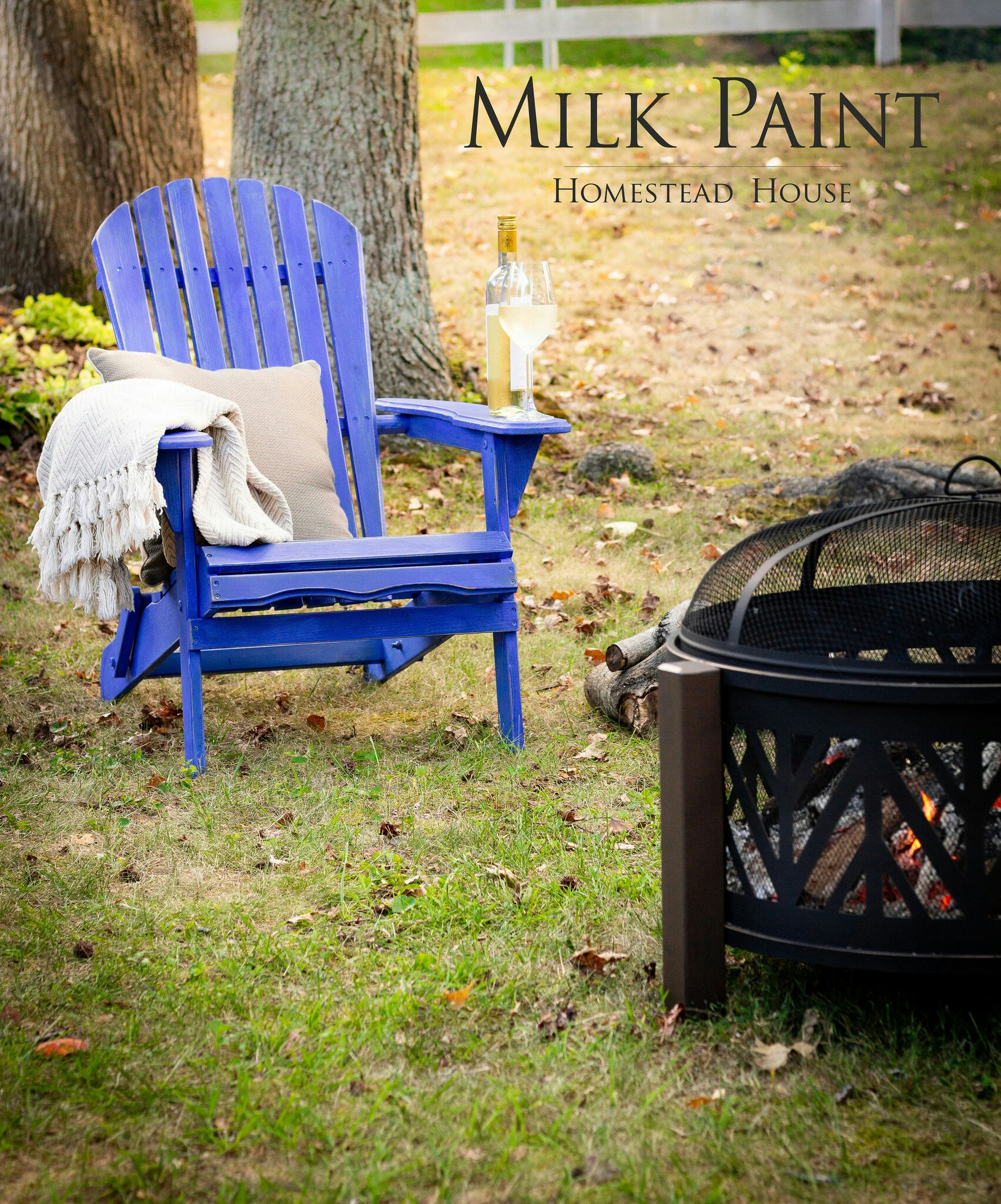 ST. LAURENT BLUE - Homestead House - Milk Paint - Kaseinfärg - Mjölkfärg