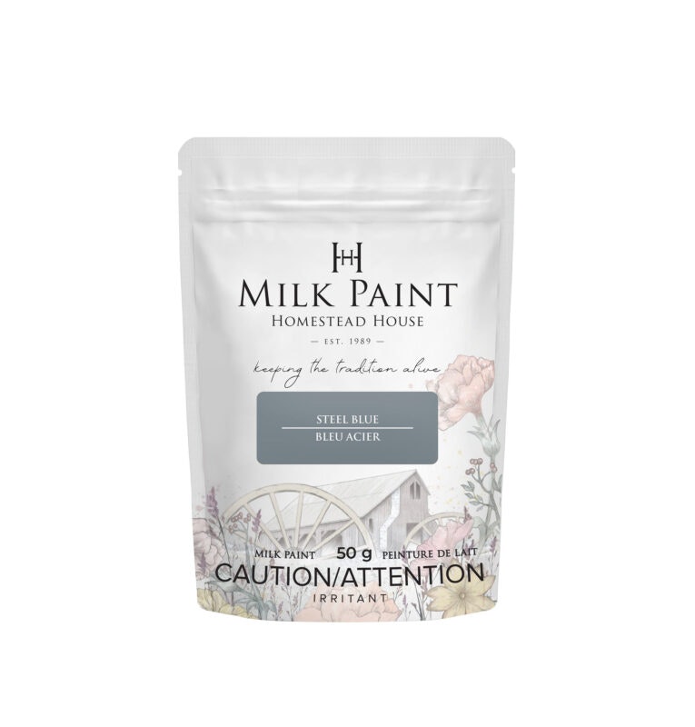 STEEL BLUE - Homestead House - Milk Paint - Kaseinfärg - Mjölkfärg