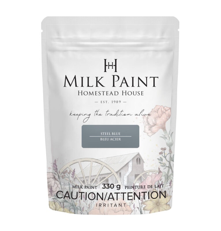 STEEL BLUE - Homestead House - Milk Paint - Kaseinfärg - Mjölkfärg