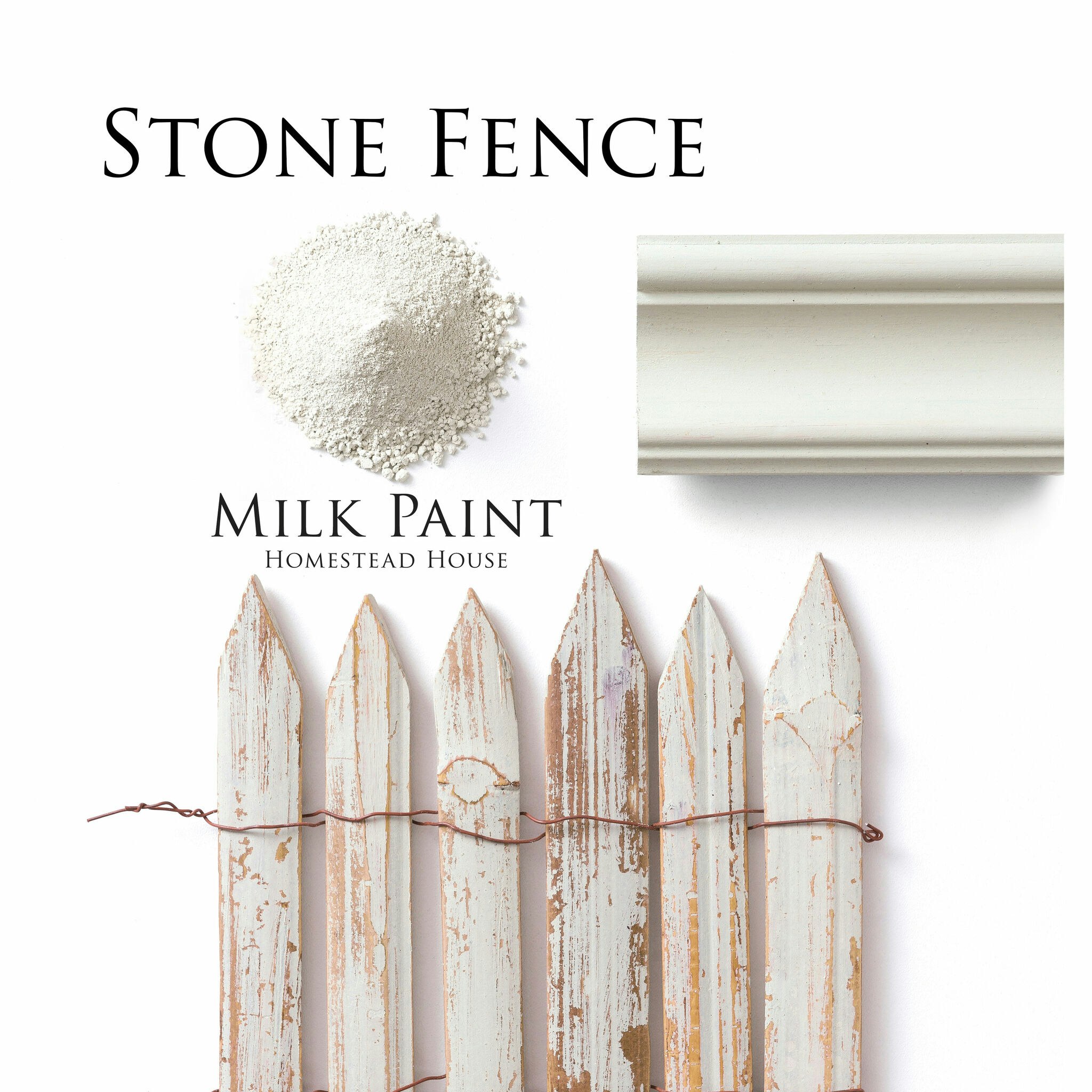 STONE FENCE - Homestead House - Milk Paint - Kaseinfärg - Mjölkfärg