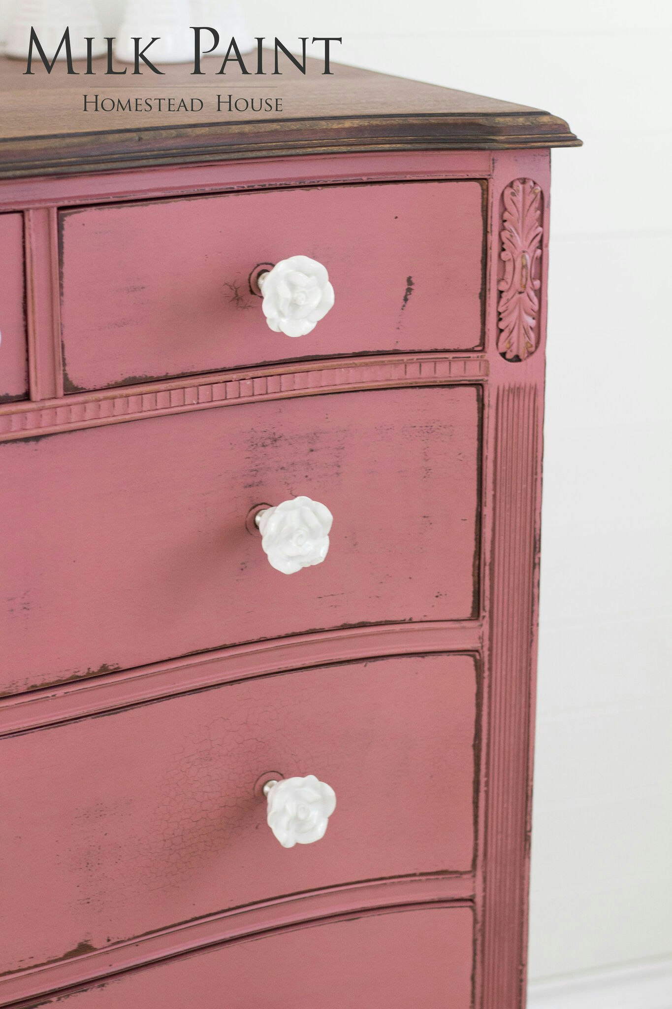TEXAS ROSE - Homestead House - Milk Paint - Kaseinfärg - Mjölkfärg