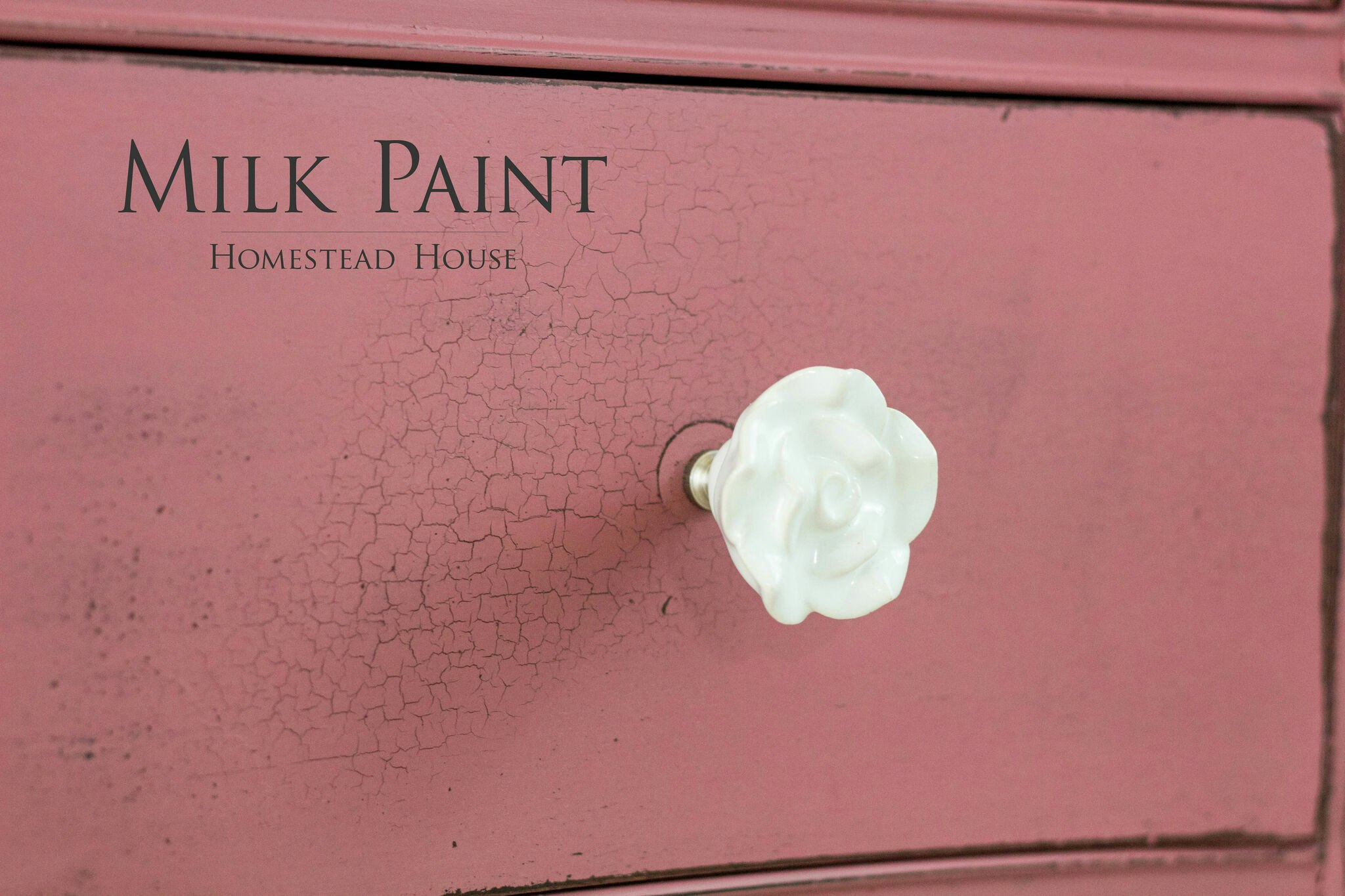TEXAS ROSE - Homestead House - Milk Paint - Kaseinfärg - Mjölkfärg