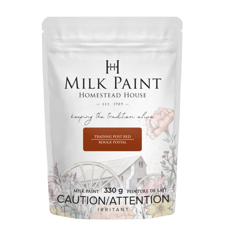 TRADING POST RED - Homestead House - Milk Paint - Kaseinfärg - Mjölkfärg