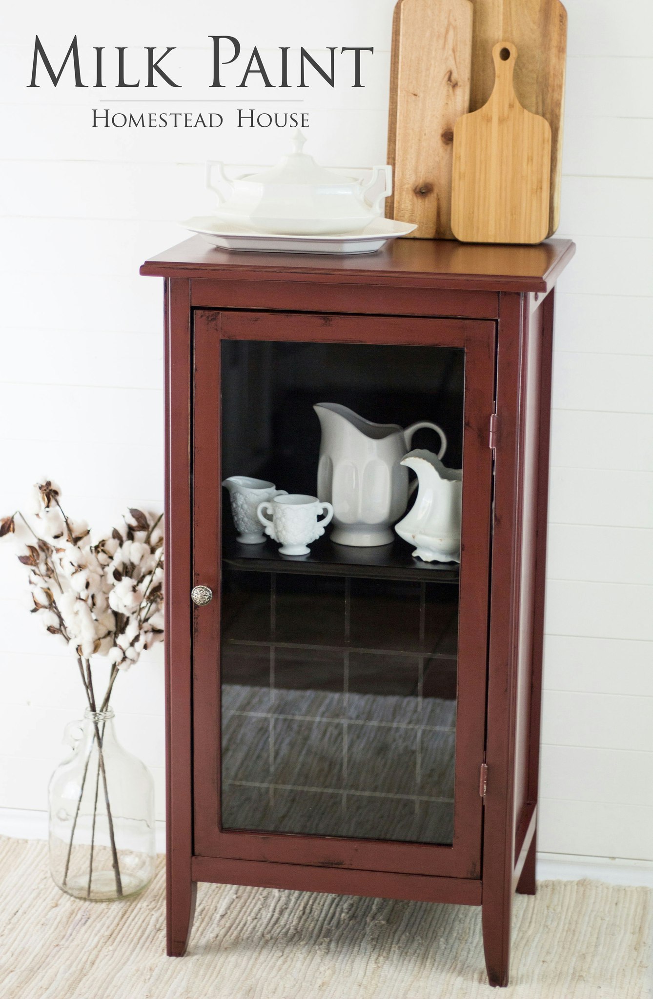 TRADING POST RED - Homestead House - Milk Paint - Kaseinfärg - Mjölkfärg