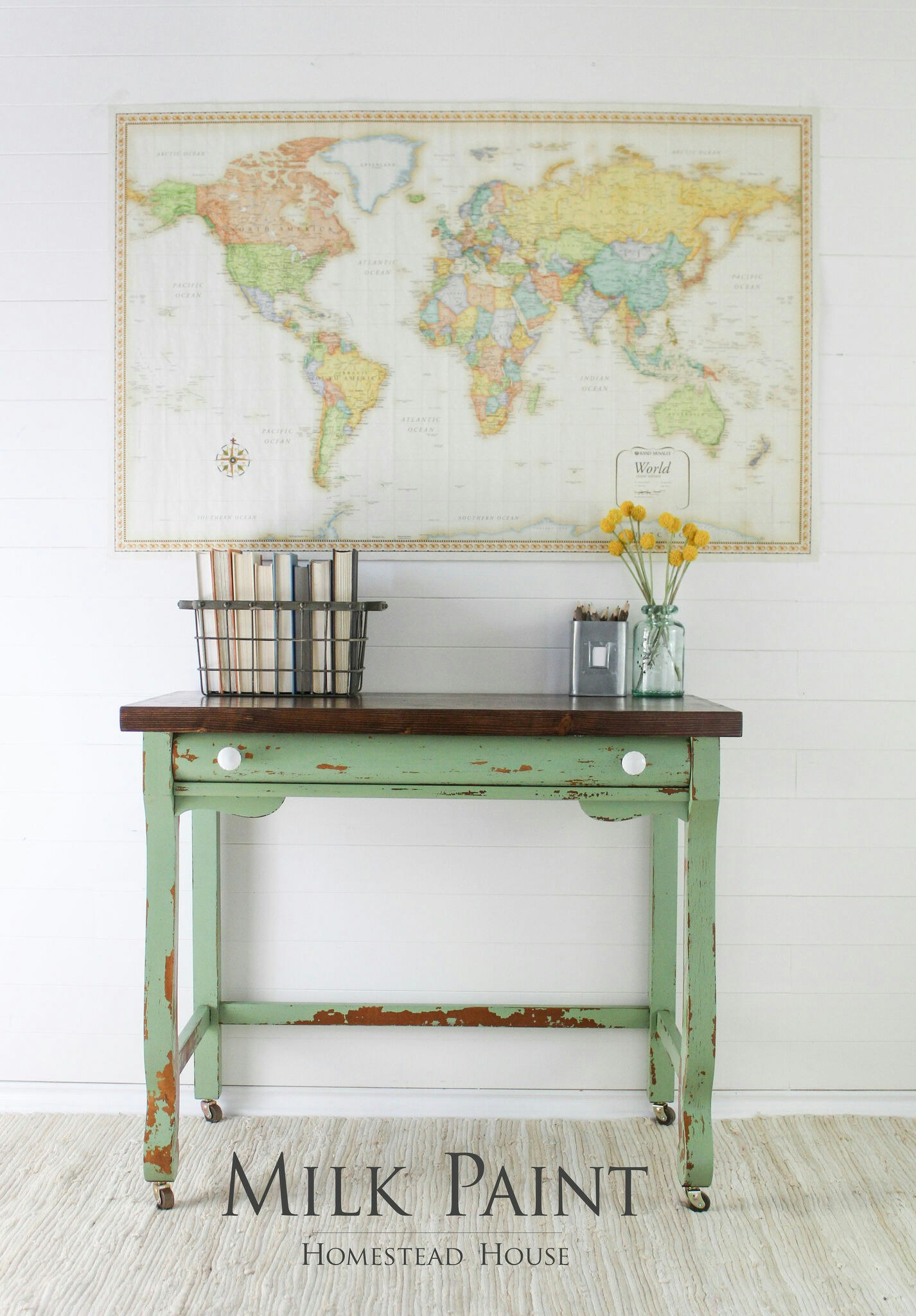 UPPER CANADA GREEN - Homestead House - Milk Paint - Kaseinfärg - Mjölkfärg