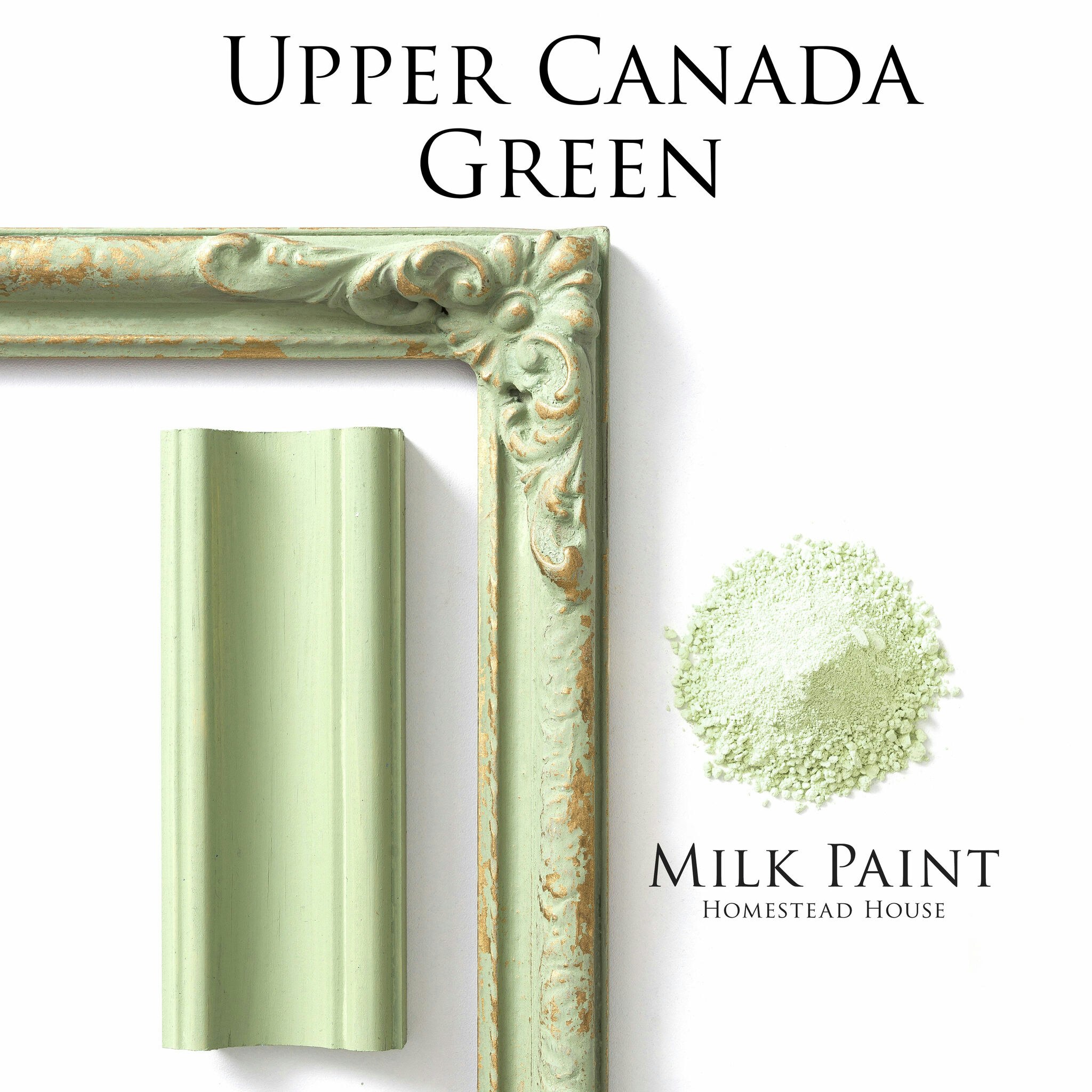 UPPER CANADA GREEN - Homestead House - Milk Paint - Kaseinfärg - Mjölkfärg