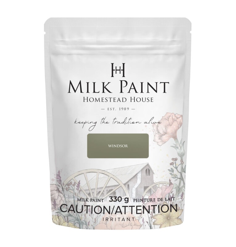 WINDSOR GREEN - Homestead House - Milk Paint - Kaseinfärg - Mjölkfärg