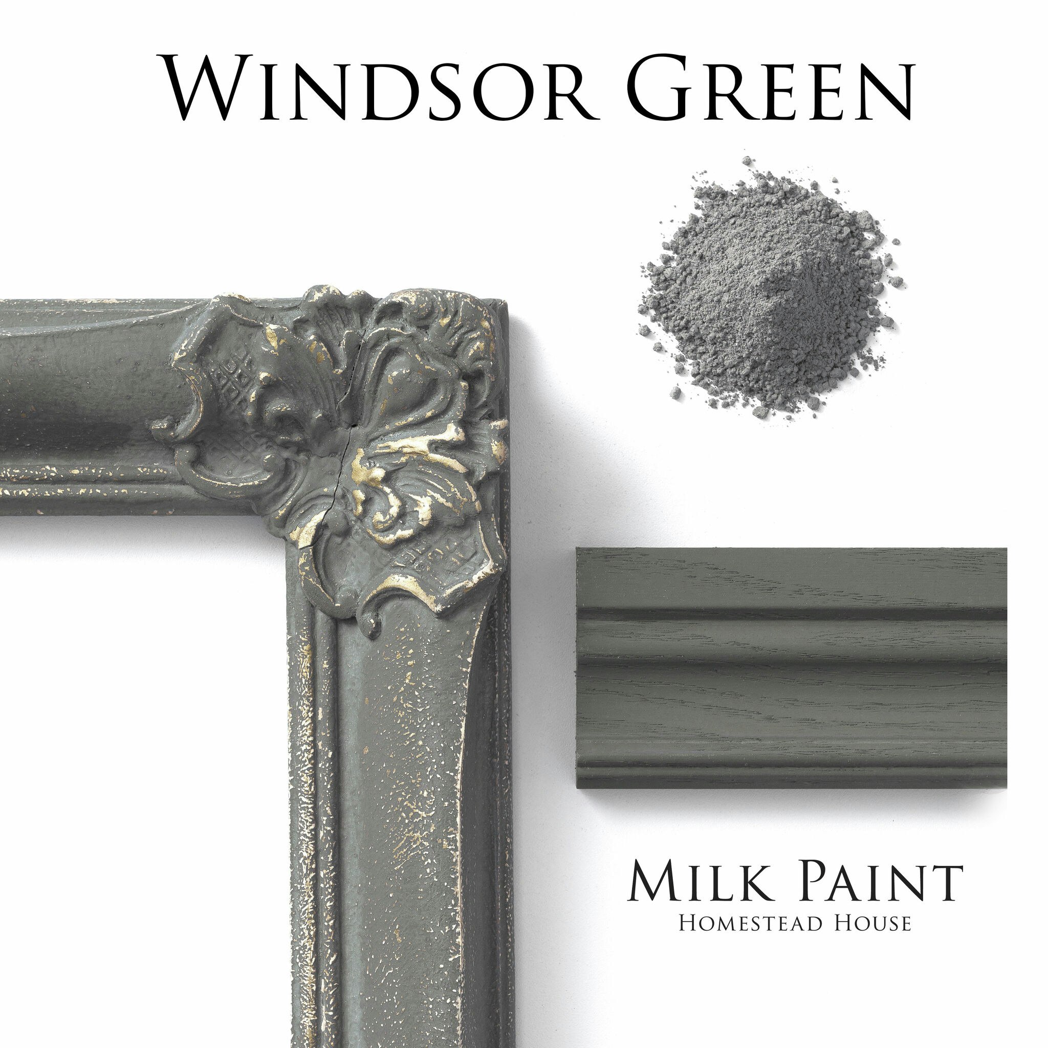 WINDSOR GREEN - Homestead House - Milk Paint - Kaseinfärg - Mjölkfärg