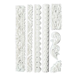 Stamperia - Silikonform - A5 (ca 14x21cm) - GREEK BORDERS