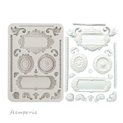 Stamperia - Silikonform - A5 (ca 14x21cm) - FRAMES & PLATES