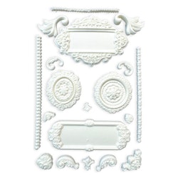 Stamperia - Silikonform - A5 (ca 14x21cm) - FRAMES & PLATES