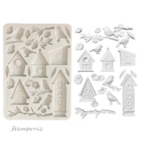 Stamperia - Silikonform - A5 (ca 14x21cm) - NESTS & BIRDS