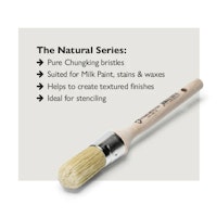 Staalmeester® - Natural - Round Brush Nr 16 (ca 3cm)