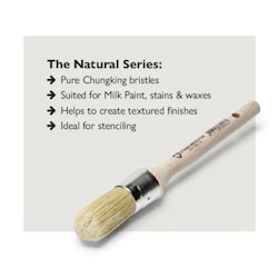 Staalmeester® - Natural - Round Brush Nr 16 (ca 3cm)