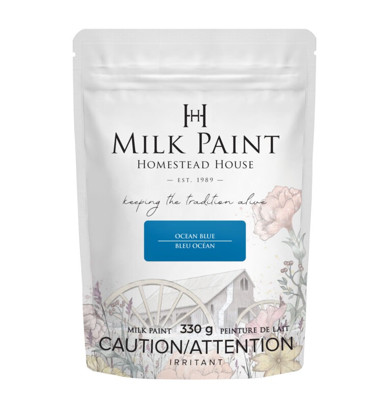 OCEAN BLUE - Homestead House - Milk Paint - Kaseinfärg - Mjölkfärg