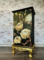 MINT - A1 Decoupagepapper (ca 59x84cm) - AUTUMN BLOSSOMS