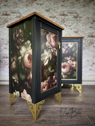 MINT - A1 Decoupagepapper (ca 59x84cm) - SHADOW GARDEN