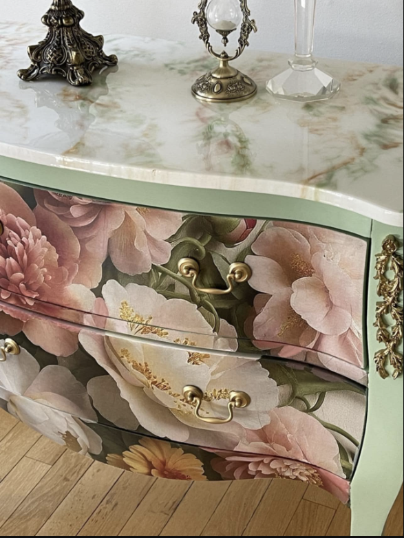 DECOUPAGE - MINT - Decoupagepapper A1 - Summer Blush
