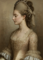 MINT - A1 Decoupagepapper (ca 59x84cm) - WHISPERS OF VERSAILLES