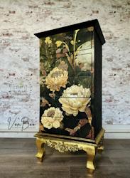 MINT - A3 Decoupagepapper (ca 30x42cm) - AUTUMN BLOSSOMS
