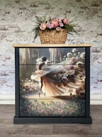 MINT - A3 Decoupagepapper (ca 30x42cm) - BALLET INBLOOM