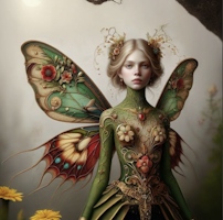 MINT - A3 Decoupagepapper (ca 30x42cm) - FOREST MUSE
