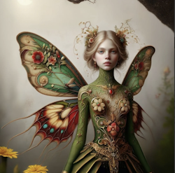 MINT - A3 Decoupagepapper (ca 30x42cm) - FOREST MUSE