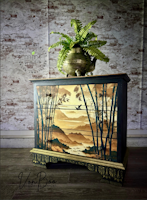 MINT - A3 Decoupagepapper (ca 30x42cm) - GOLDEN BROWN
