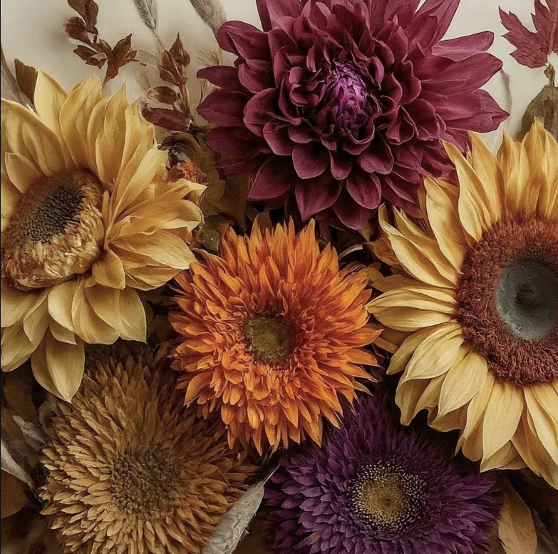 DECOUPAGE - MINT - Decoupagepapper A3 - Harvest Bloom