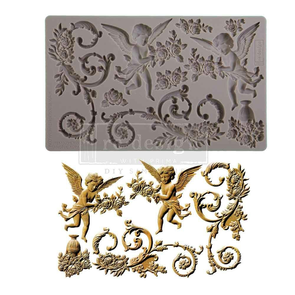 GJUTFORM - Re Design Décor Moulds - Silikonform - Angelic Aura