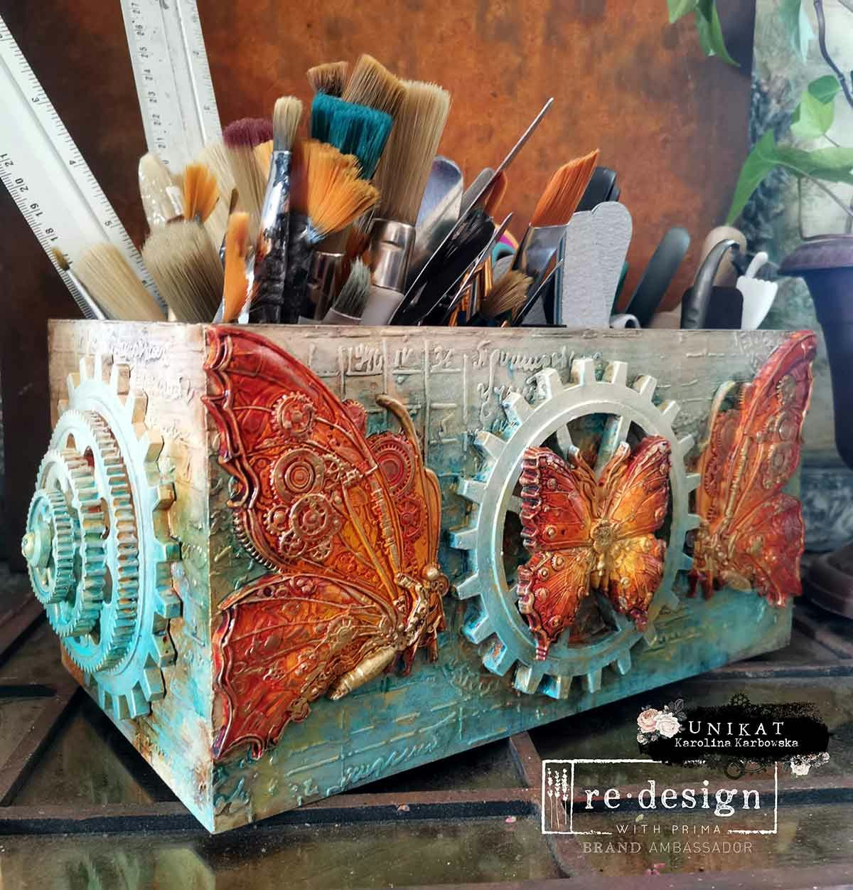 GJUTFORM - Re Design Décor Moulds - Silikonform - Steamflight Symphony