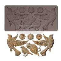 ReDesign Décor Moulds® - Silikonform - Gears of Flight (ca 13x25 cm)
