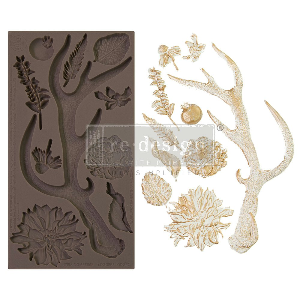 GJUTFORM - Re Design Décor Moulds - Silikonform -  Loggers Lodge 2