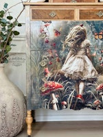 Re Design - A1 Decoupage Fiber Paper - Dreamlike Trails 59x84cm