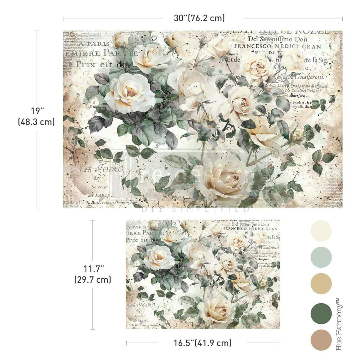 DECOUPAGE - Re Design - Decoupagepapper - My Garden Whimsy