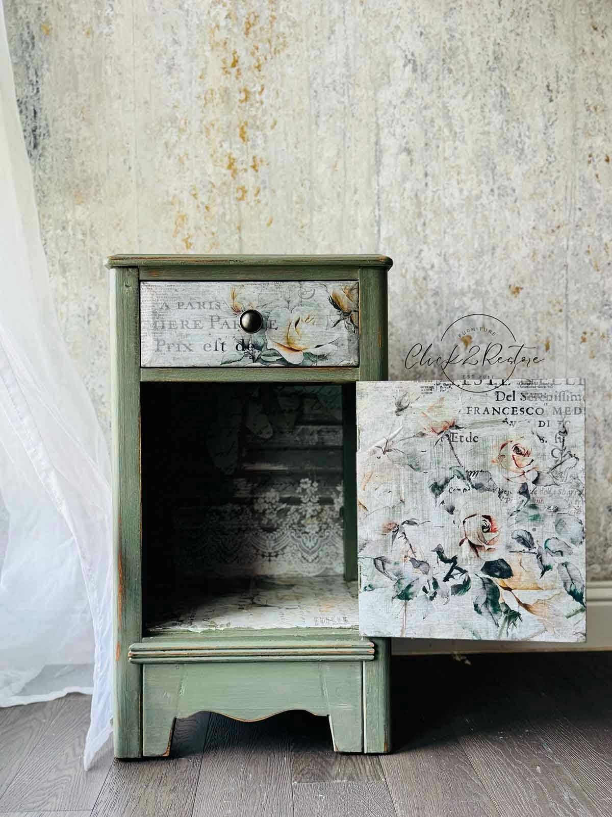 DECOUPAGE - Re Design - Decoupagepapper - My Garden Whimsy