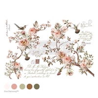 Re Design Décor Transfer Blossom Tweet - Mått: ca 61x89cm