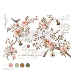Re Design Décor Transfer Blossom Tweet - Mått: ca 61x89cm