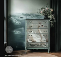 Re Design - A1 Decoupage Fiber Paper - Siren's Serenity 59x84cm