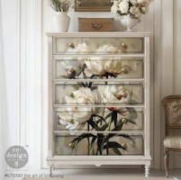 Re Design - A1 Decoupage Fiber Paper - The Art of Blooming 59x84cm
