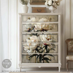 Re Design - A1 Decoupage Fiber Paper - The Art of Blooming 59x84cm