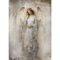 Re Design - A1 Decoupage Fiber Paper - Divine Messenger 59x84cm