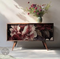 Re Design - A1 Decoupage Fiber Paper - Dreamy Rose Cascade 59x84cm