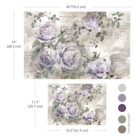Re Design - Decoupage Fiber Paper - Soft Veil 2-Pack  (49x76cm+A3)