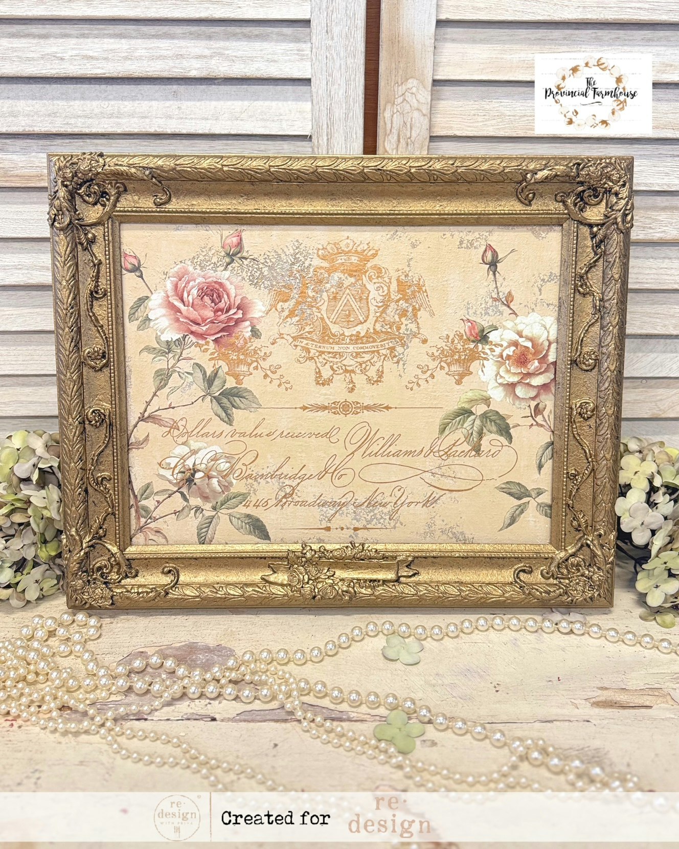TRANSFERMOTIV - Re Design Décor Transfers - Queen's Glory
