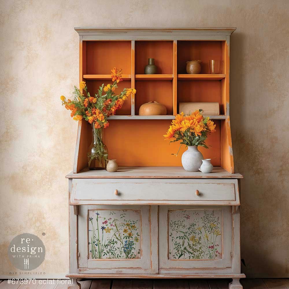 TRANSFERMOTIV - Re Design Décor Transfer - Eclat Floral