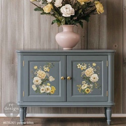 Re Design Décor Transfers®- Yellow Bliss - A4 (3-pack)
