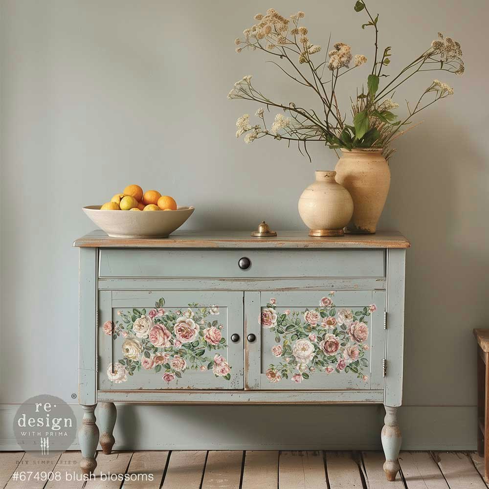 TRANSFERMOTIV - Re Design Décor Transfer - Blush Blossoms