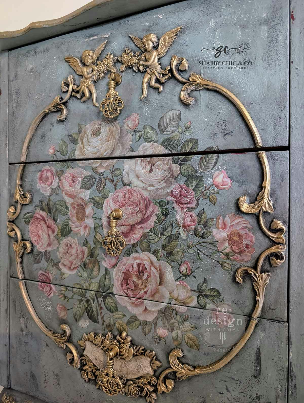 TRANSFERMOTIV - Re Design Décor Transfer - Blush Blossoms