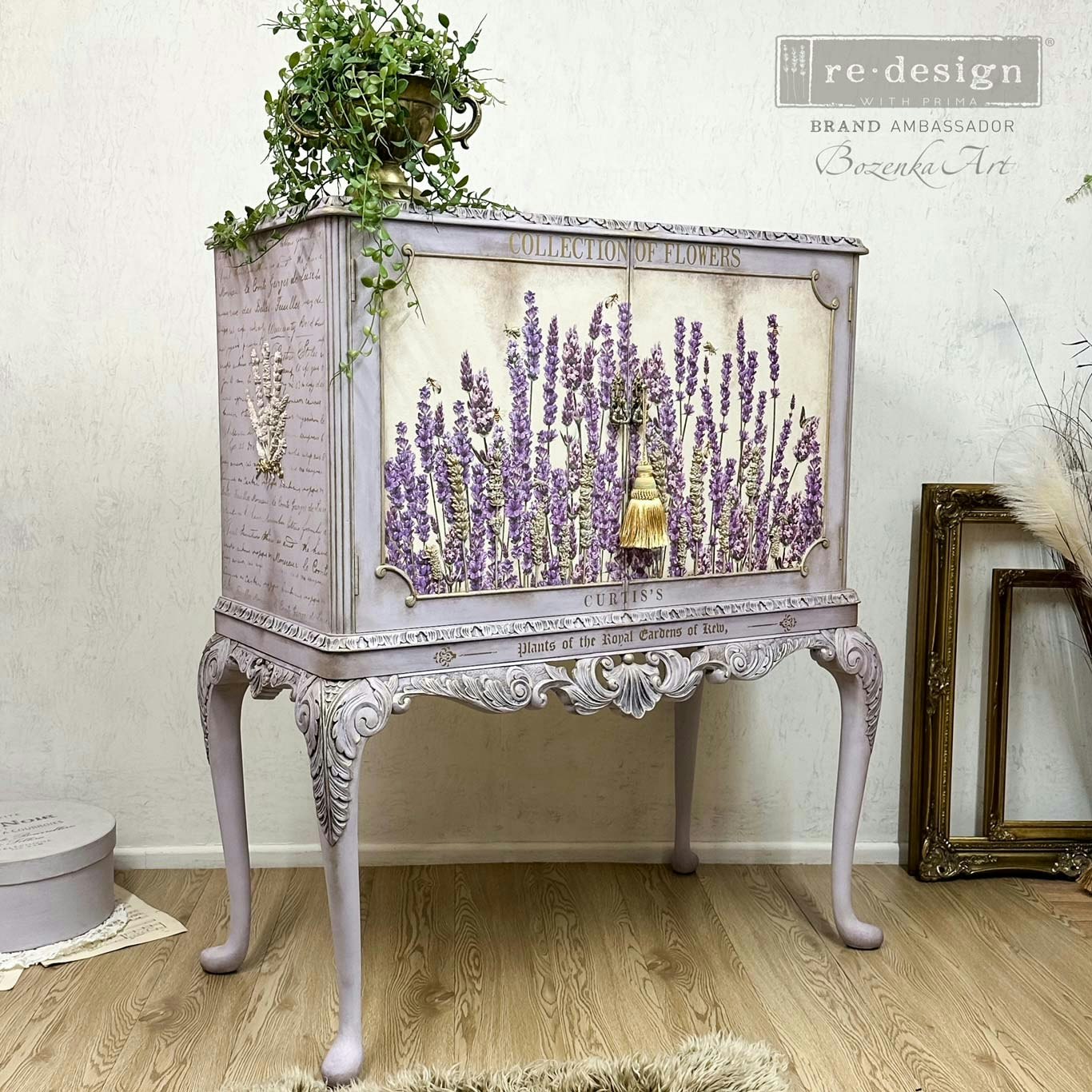 Re Design Décor Transfers® - Champs de Lavende ca 61x89cm
